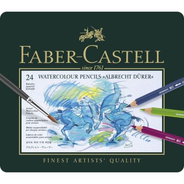 Faber Castell Albrecht DÃ¼rer watercolour pencil, tin of 24