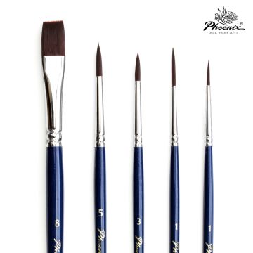 Artist Brush Phoenix 6614S1 5pcs set