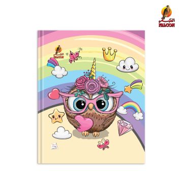 Single Line 10x8 Note Book 100S - Falcon