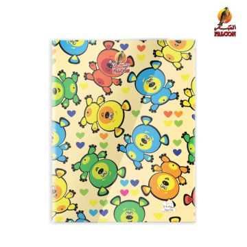 Four Line 9x7 PVC Note Book 100S - Flacon