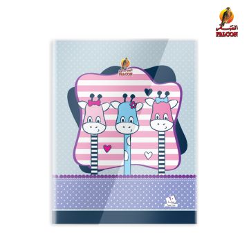 Four Line 9x7 PVC Note Book 60S - Falcon