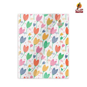 Four Line 9x7 PVC Note Book 60S - Falcon