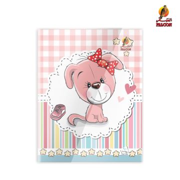 Four Line 9x7 PVC Note Book 60S - Falcon