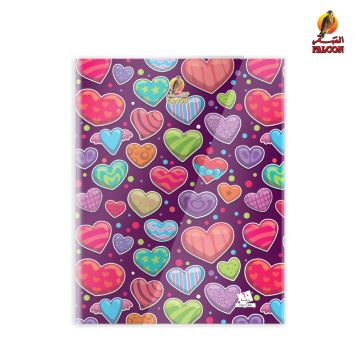 Four Line 9x7 PVC Note Book 60S - Falcon