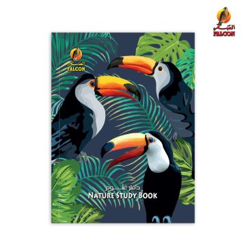 Nature Study A4 Flexi Note Book 100S - Falcon
