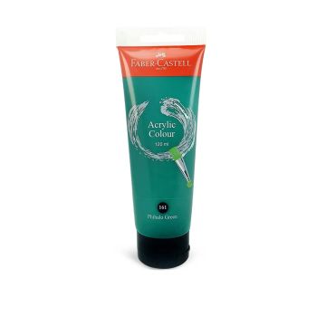 Faber Castell Acrylic Colour 120ml Tube Phthalo Green