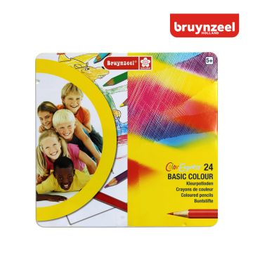 Pencil 24 Colour Tin