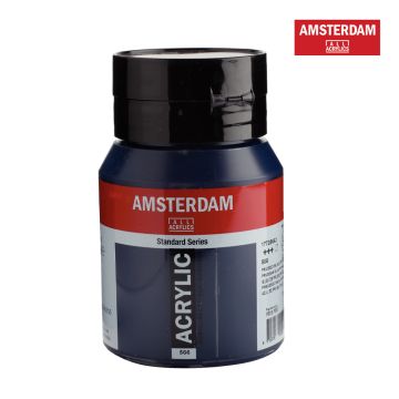 Acrylic Paint 500ml - Prussian Blue Phthalo 566 - 17725662 Amsterdam