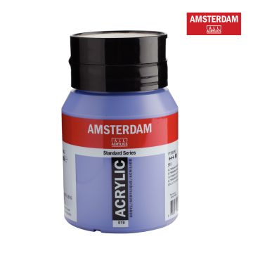 Acrylic Paint 500ml - Ultramarine Violet Light (17725192) Amsterdam