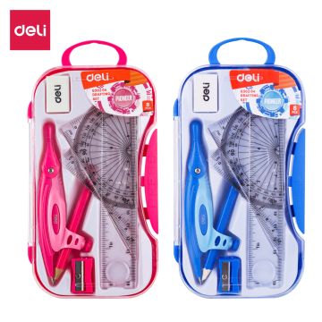 COMPASS DRAFTING 8PC SET DELI 302