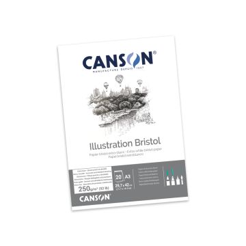 Illustration Bristol Paper Canson A3 - 250gsm