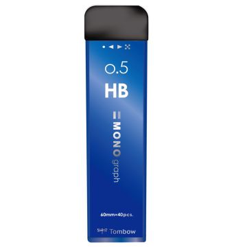 Spare Lead, "MONO GRAPH", 40 leads, 0.5mm-HB