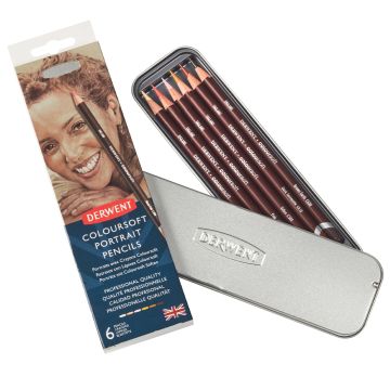 Derwent Colored Pencils, ColourSoft Pencils, Skintone