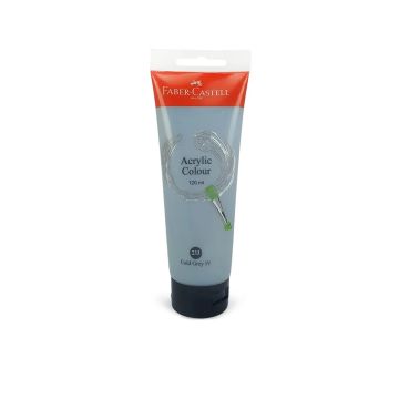 Faber Castell Acrylic Colour 120ml Tube Cold Grey IV