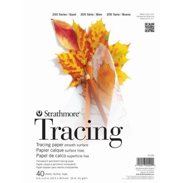 Strathmore 200 Series Tracing Paper Pad, 9" x 11" - 25-209