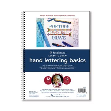 Strathmore Learning Series Hand Lettering Basics Pad, 9in x 12in