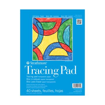 Strathmore 100 Series Youth Tracing Pad,9" x 11" 27-170