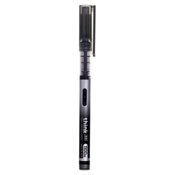Deli 0.5mm Black Roller Pen - Q300BK