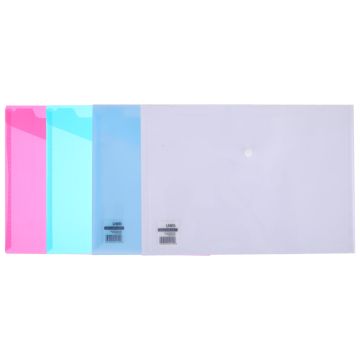 File Bag A4 Transparent Deli - 5505