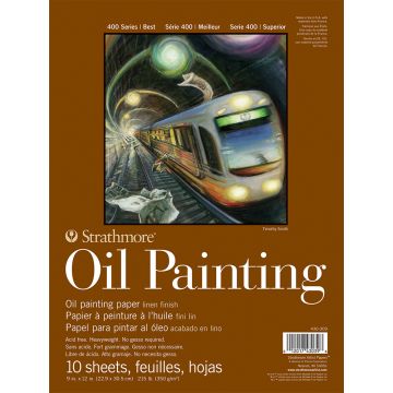 Strathmore  Oil Painting Paper Pads 400 Series 9" x 12"