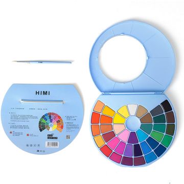 MIYA HIMI Water Colors Palette - 38 BLUE