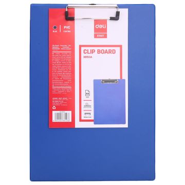 Deli A4 Blue Clip Board