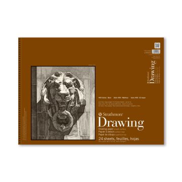 Strathmore Drawing Paper Pad, 400 Series, Smooth Surface, 18" x 24" - 400-108