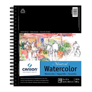 Canson Artist Series Watercolor Books, 9" x 12" - 400054498