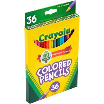 Crayola Colored Pencil Set, 36-Colors