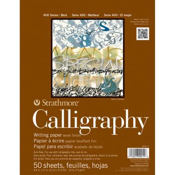 Strathmore Calligraphy Pad 8.5" x 11" - 400 Series 405-11