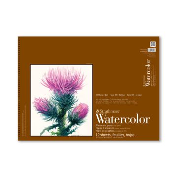 Strathmore Watercolor Paper Pad, 400 Series, 18" x 24" - 440-5