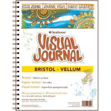 Strathmore Visual Bristol Journal, 9"x12" Vellum - 460-29