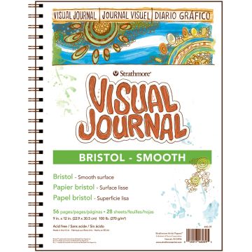 Strathmore Visual Bristol Journal, 9"x12" Smoth - 460-39