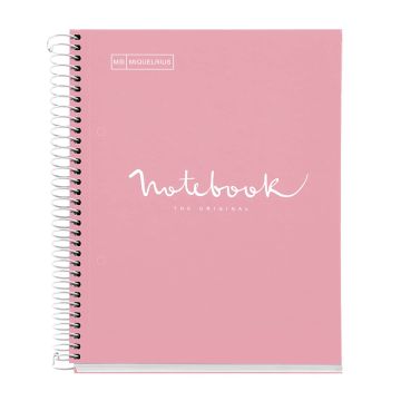 Miquelrius  –  Emotion - A5 1 Subject Noteboook - Pink