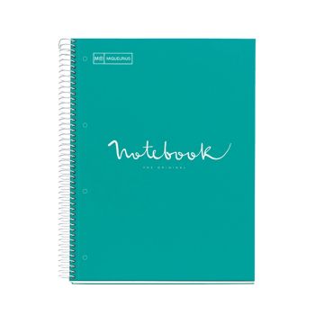 Miquelrius  –  Emotion - A5 1 Subject Noteboook - Turquoise