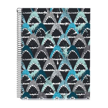 Miquelrius Notebook 4 Subjects A4 Shark Design- 46744