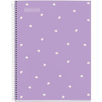 Miquelrius  –  Emotion - A5 1 Subject Noteboook - Daisy Lavender