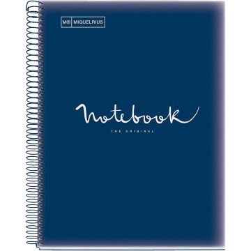 Miquelrius  –  Emotion A4 5 Subject Noteboook - Navy