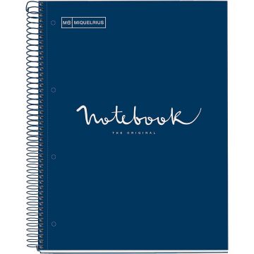 Miquelrius  – Emotion A4 1 Subject Noteboook - Navy
