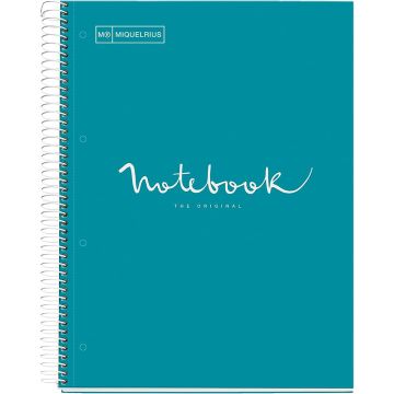 Miquelrius  –  Emotion - A4 1 Subject Noteboook - Navy