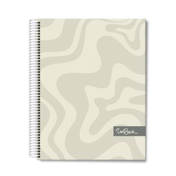 5 Subject Hard Cover University Book U5-03