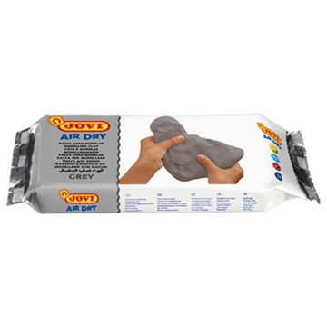 Jovi Air Dry Modeling Clay Grey 500G