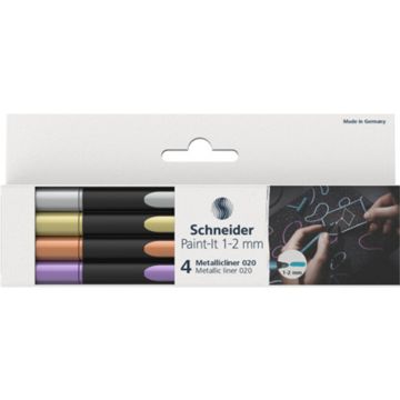 Schneider Metallic Liner 1-2mm  - Set of 4