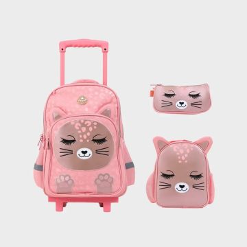 School Bag Glossy Bird set 17 Inch GB5234T