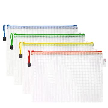 Deli Assorted Zip Bag A4 - 5654