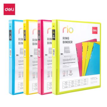 Ring Binder 1" 2 Ring Assorted Colour