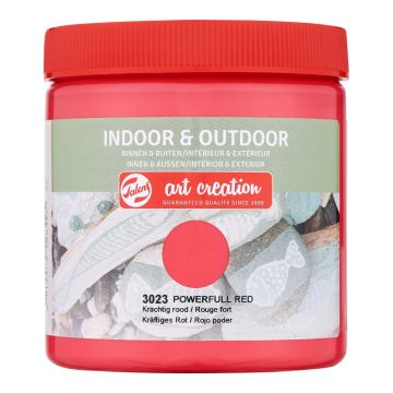 Indoor & Outdoor Jar 250 ml Powerfull Red 3023