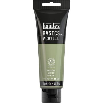 Liquitex Basics Acrylic 118ml Green Gray