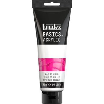 Liquitex Basics Gloss Gel Medium 250ml Tube