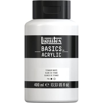Liquitex Basics Acrylic 400ml Titanium White